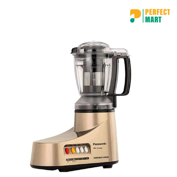 Panasonic MX-AC560 1000W Mixer Grinder 5 in 1 (Bronze Gold)