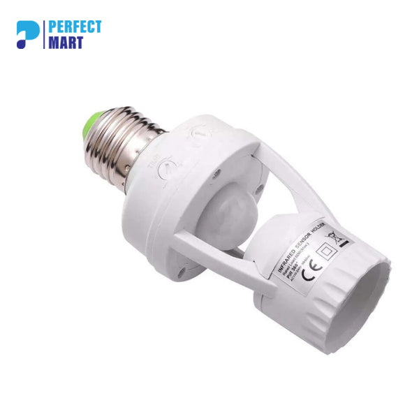 PIR Motion Sensor Bulb Holder (E27, 240V)