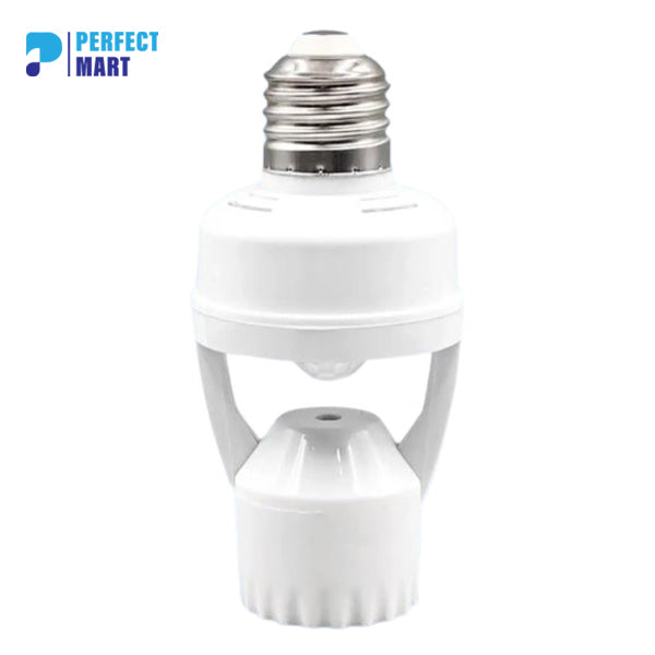 PIR Motion Sensor Bulb Holder (E27, 240V)