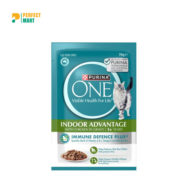 PURINA ONE Urinary Care Wet Cat Food with Chicken in Gravy for Adult 70g