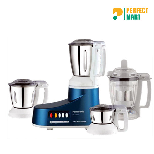 Panasonic MX-AC400 Mixer Grinder 4 Jar (Blue)