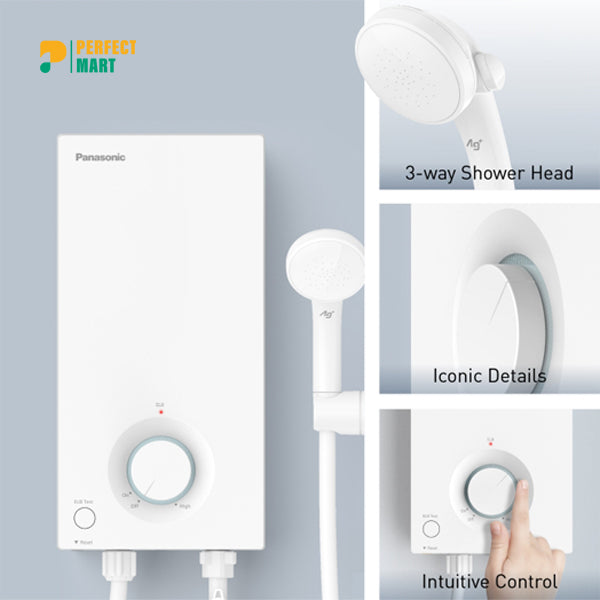 Panasonic DH-3VS1 Instant Water Heater - Electric Home Shower
