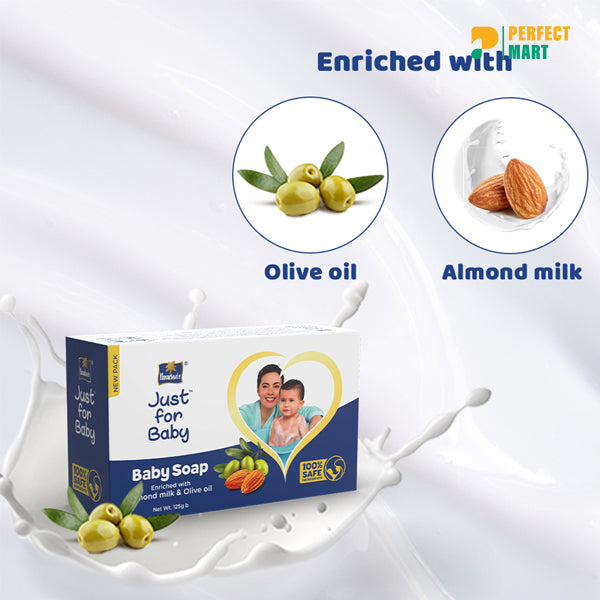 Parachute Almond Milk & Olive Oil Baby Soap 125gm