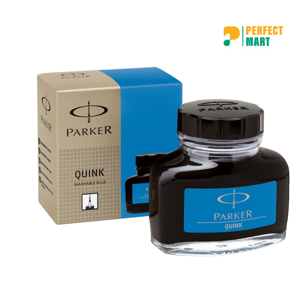 Parker Frontier Matte Black Fountain Pen Plus Quink Ink Bottle