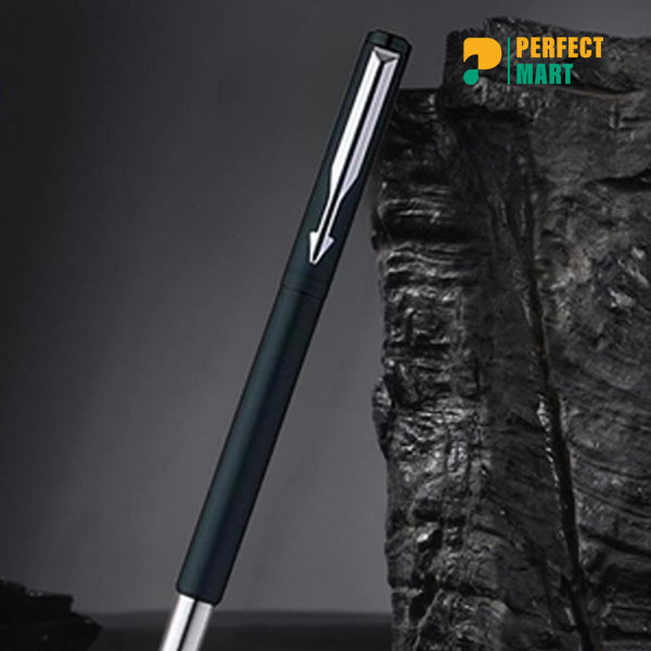 Parker Vector Fountain Pen with 30ml Black Ink Bottle