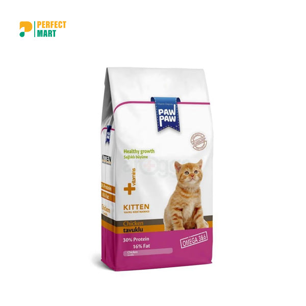 Paw Paw Kitten Dry Cat Food Chicken 500gm