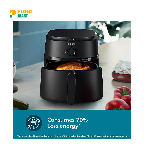 Philips NA120/00 1000 Series Compact Air Fryer | 4.1 Liter