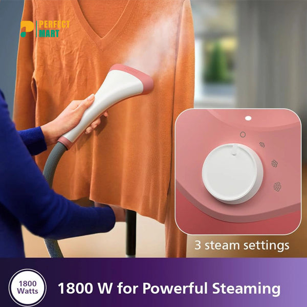 Philips STE1020/40 Double Pole Garment Steamer | 1800 Watt