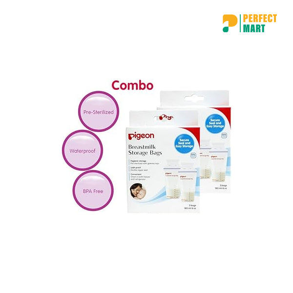 Pigeon Breast Milk Storage Bags - 25 Bags