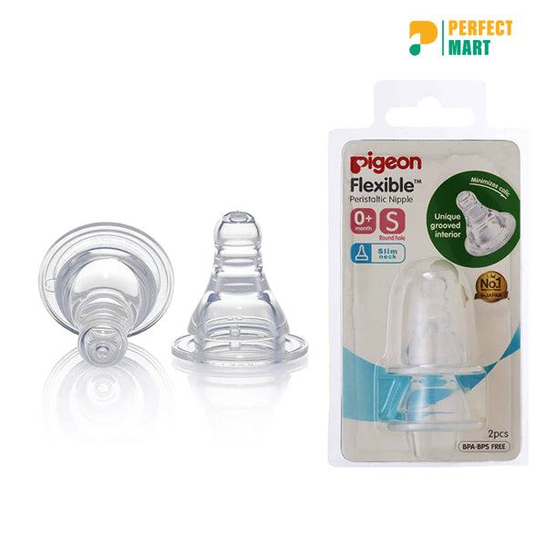 Pigeon Flexible Peristaltic Nipple (Y) 2pcs - 26660