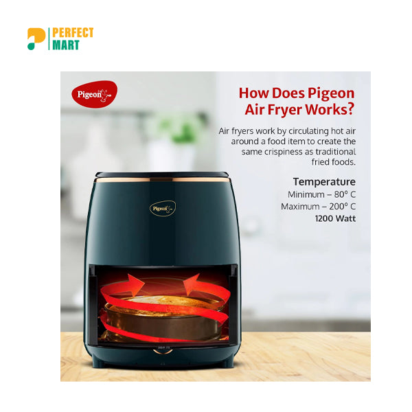 Pigeon Healthifry Digital Air Fryer | 4.2 Liter