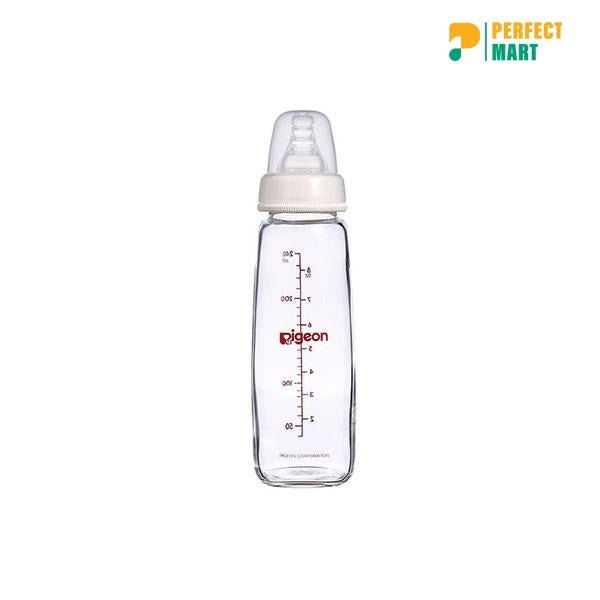 Pigeon Peristaltic Nipple SN Glass Bottle-240 ml - 26688