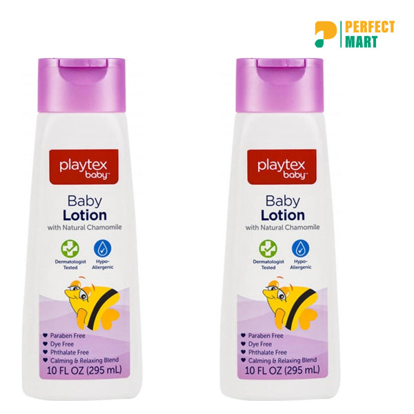 Playtex With Natural Chamomile Baby Lotion 295 ml