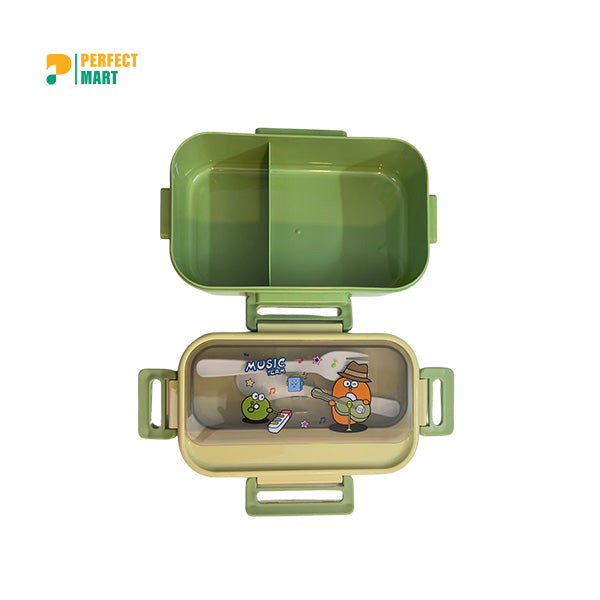 Portable Packed Lunch For Student (2 Layer)