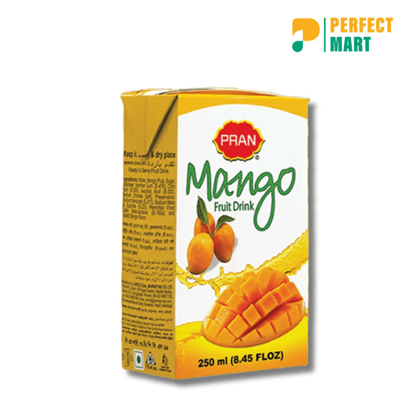 Pran Mango Fruit Drink 250ml (Tetra)