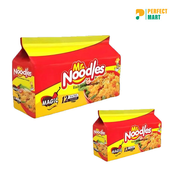 Pran Mr. Noodles Magic Masala Pack 744gm (12Pcs)