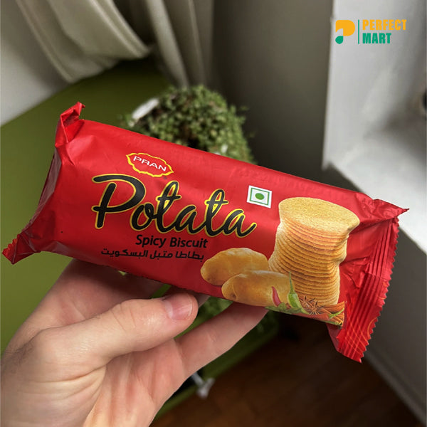 Pran Potata Spicy Flavoured Biscuit 100gm