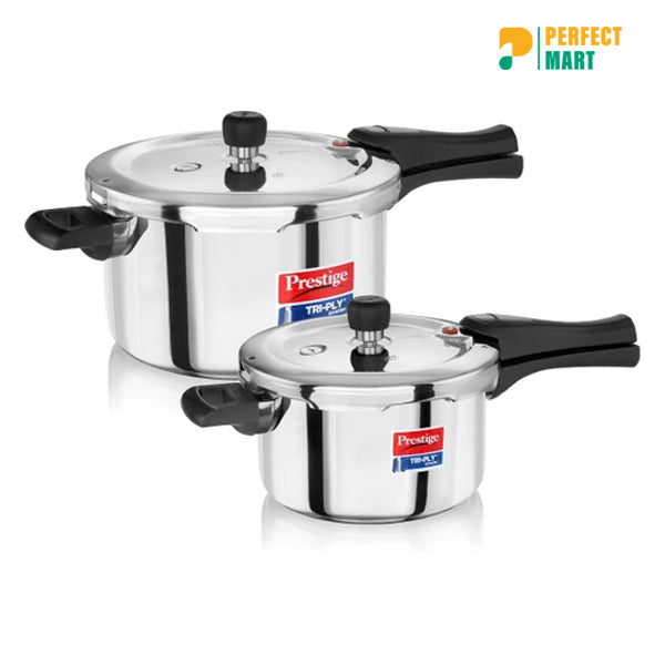 Prestige Triply Induction Pressure Cooker 3Ltr