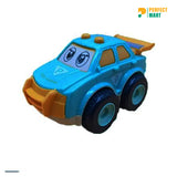 Pull and Back Car Set Food Grade Mini Plastic For Kids Gift-Model 2- 4 Pcs