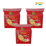 Pusti Happy Time Instant Noodles Masala 8 Pcs 440(±)40gm (Buy 2 Get 1 Free)