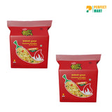 Pusti Happy Time Instant Noodles Masala 8 Pcs 440(±)40gm (Buy 2 Get 1 Free)