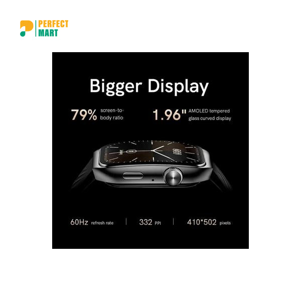 QCY GS2 Smart Watch 60HZ Curved Amoled Display