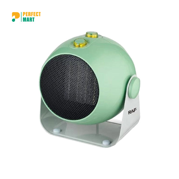 RAF Ceramic Portable Indoor Quiet Air Fan Space Heater with Thermostat Personal Electric Tilt Head Heater for Home and Office-1800 Watt