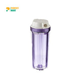 RO Water 10 Inch Filter Systems Clear Housing With 2 Pcs Elbo