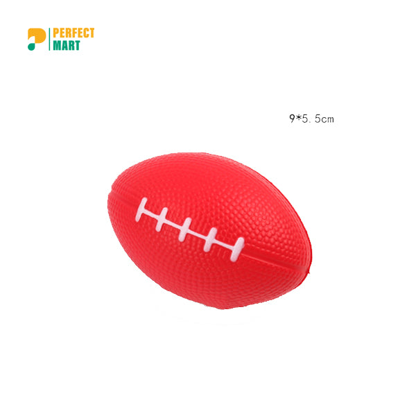 Rugby Sponge Ball Toy Elastic American And British Style -1pcs