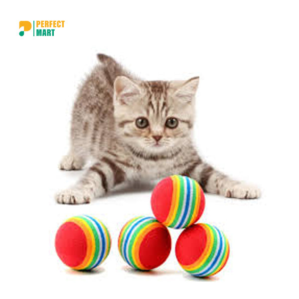 Rainbow Cat Playing Ball Toys-(1Pcs)
