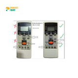 Remote Controller for Window Type General AC (Model: ARJE11)