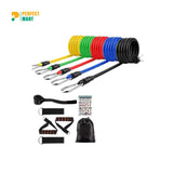Resistance Bands Set, Stackable Exercise Bands with Handles