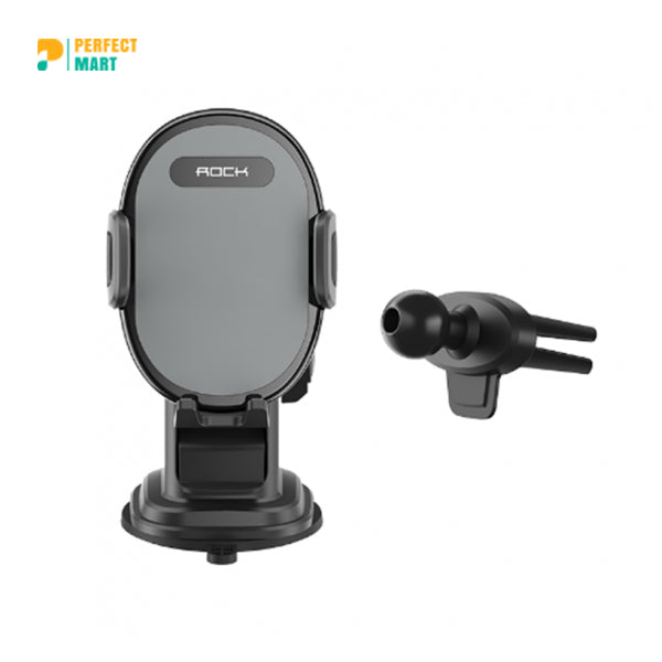 Rock Multi-function 360° Rotation Car Mount (Mechanical Version)