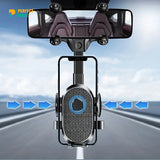 Rock Multi-function 360° Rotation Car Mount (Mechanical Version)