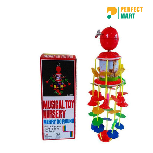 Rotating Bed Bell Toy With Music