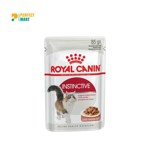 Royal Canin Instinctive Wet Food Pouch in Gravy 85g