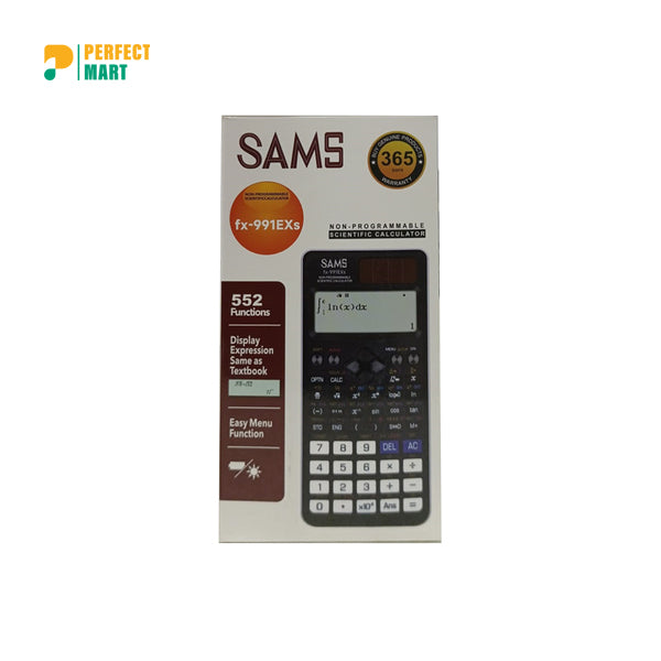 SAMS Scientific Calculator - FX-991EX S (Black)