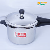 SKB Food-Grade Stainless Steel Pressure Cooker Popular Whistle System 2 Ltr