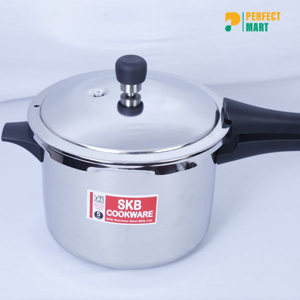 SKB Food-Grade Stainless Steel Pressure Cooker Popular Whistle System 2 Ltr