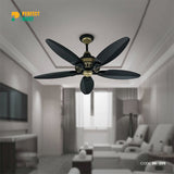 SK Grace 56" Inverter with Remote Ceiling fan Black Gold SK-205