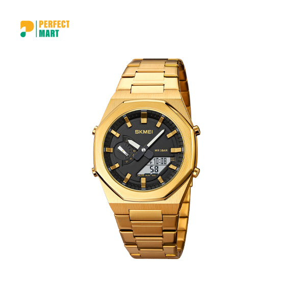 SKMEI 1816 Latest Design Digital Dual Time Display Quartz Watch For Men