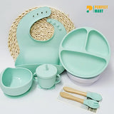 Silicone Feeding Set (6 Pcs) Multi Color