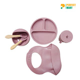 Silicone Feeding Set (6 Pcs) Multi Color