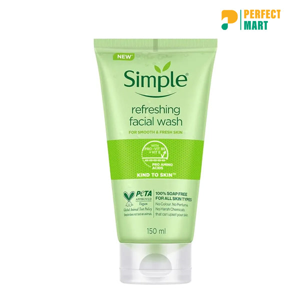 Simple Skin Refreshing Facial Wash Gel – 150ml