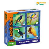 Small Birds Puzzle (4pcs set)