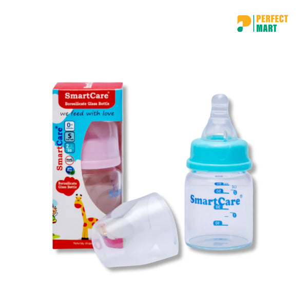 Smart Care Borosilicate Glass Bottle 60ml