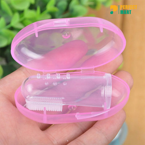 Smart Care Silicone Baby Finger Toothbrush 3 Months+( SC-FTB001)