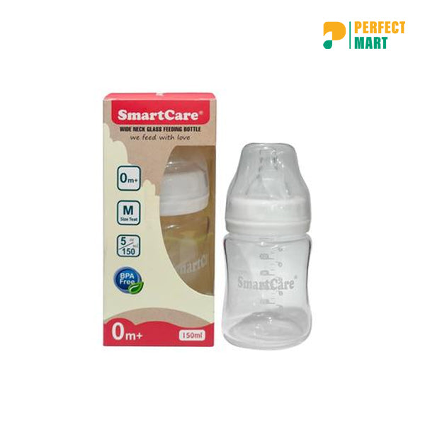 Smart Care Wide Neck Glass Feeder 5oz - SC-FBW-02