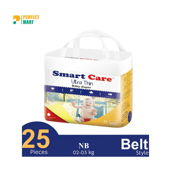 SmartCare Belt System Baby Diaper (For New Born) (2-5 KG) (1-25pcs)