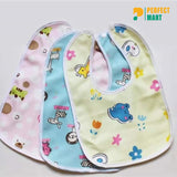 Soft Cotton Bibs for Baby Multicolor – 3 Pcs